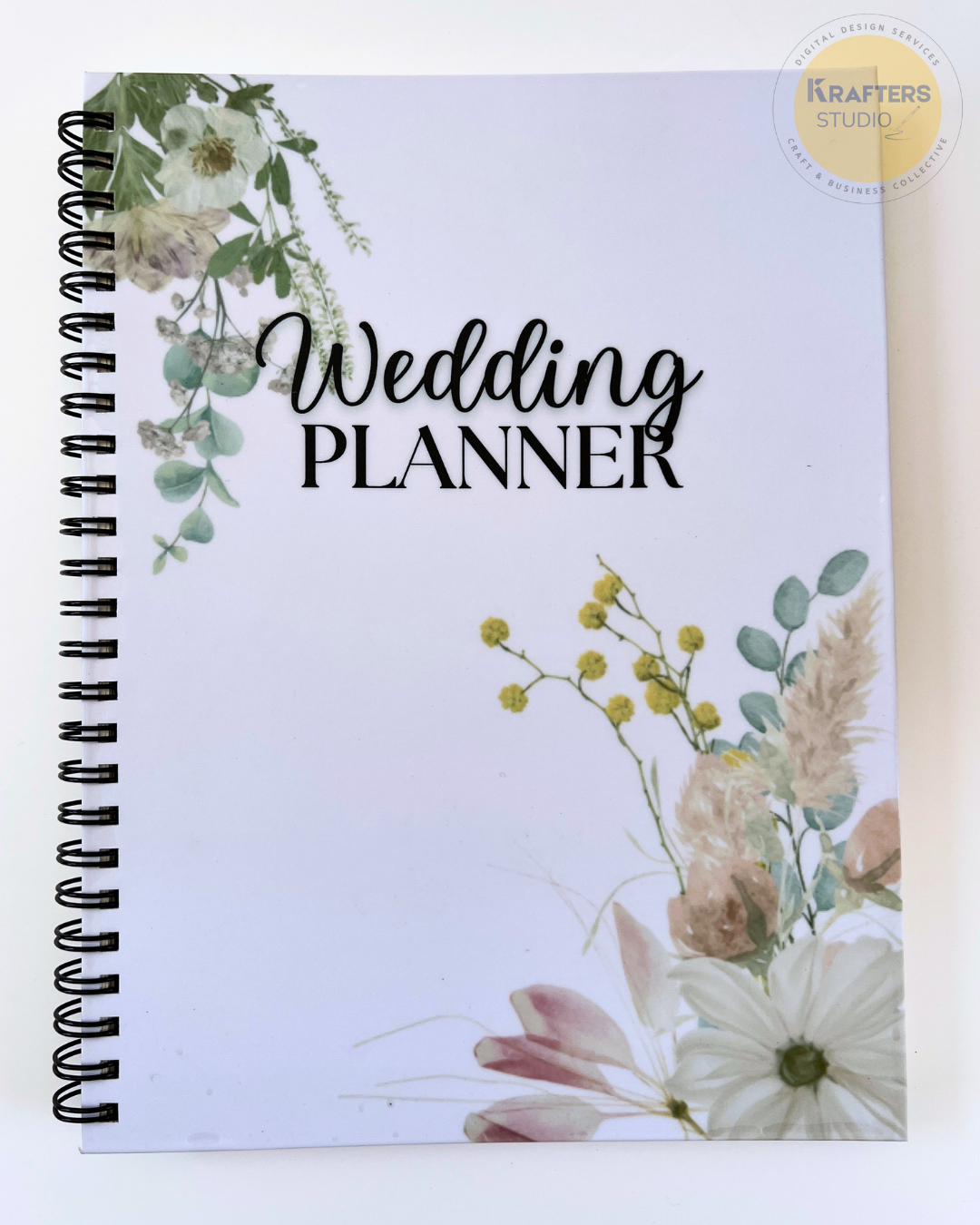 160-Page Wedding Planner - Comprehensive Free Laser Engraved Pen