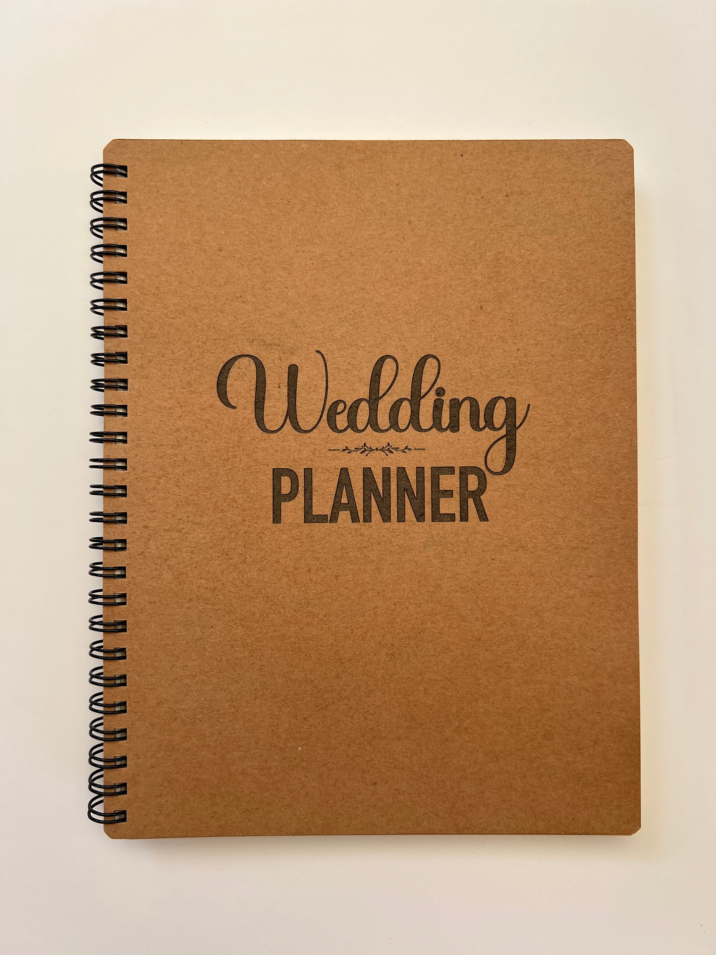 160-Page Wedding Planner - Comprehensive Free Laser Engraved Pen